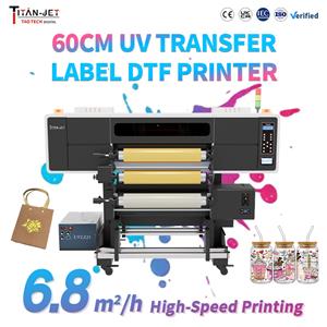 60F4 60CM UV TRANSFERLABEL DTF PRINTER